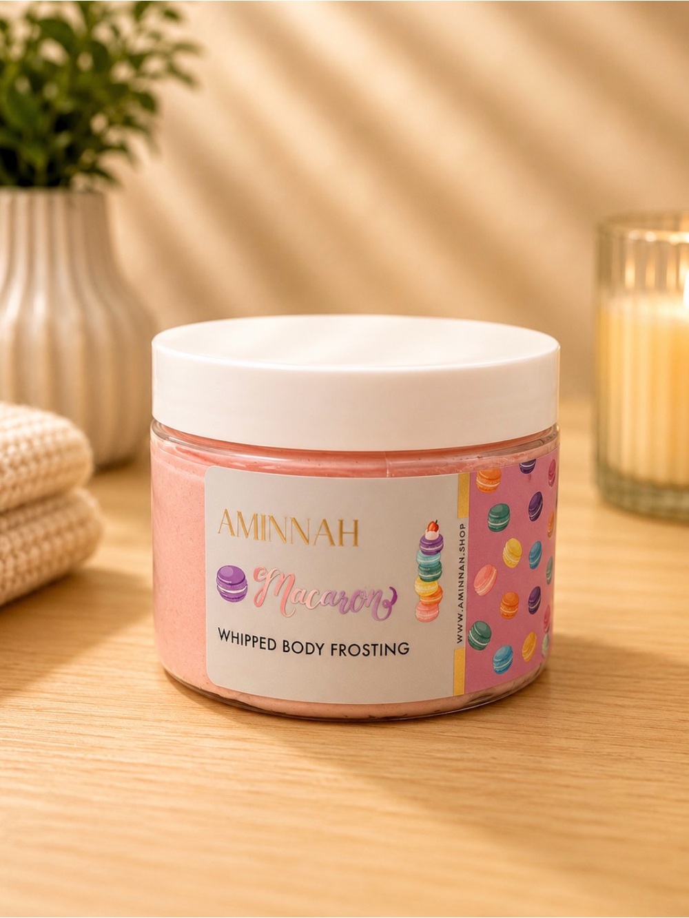 Aminnah (NWT) Macaron Body Lotion & Whipped Body Frosting - Picture 3 of 4